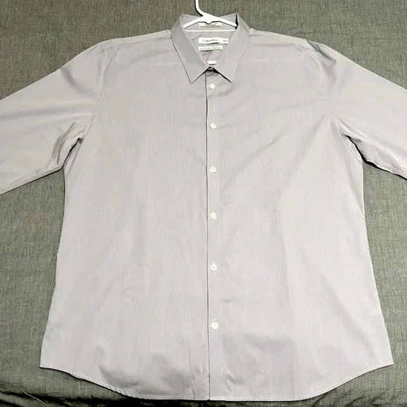 Calvin Klein Button-Down Dress Shirt - Picture 1 of 4